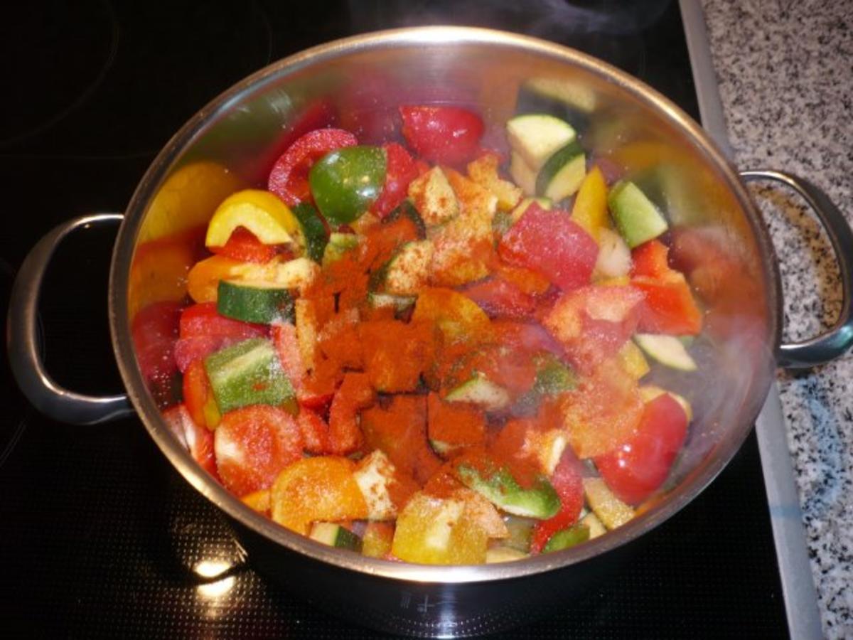 Paprika-Gemüse-Sauce - Rezept - Bild Nr. 7