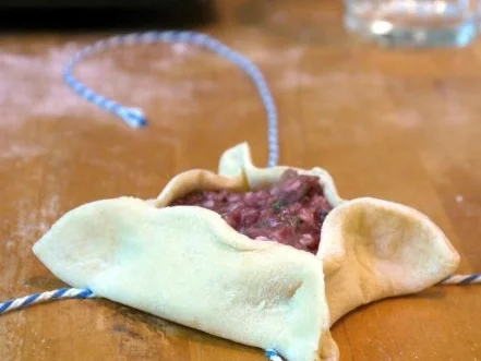 Rezept: Hackfleisch-Körbchen mit Knoblauch-Dip Bild Nr. 13 Hackfleisch-Körbchen mit Knoblauch-Dip - Rezept - Bild Nr. 13