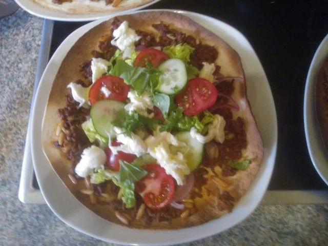 schnelle türkische Pizza - Rezept