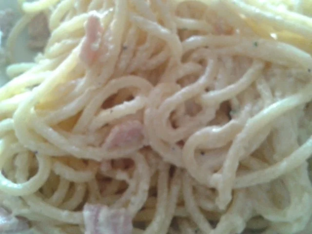 Rezept: Spaghetti Carbonara Bild Nr. 4 Spaghetti Carbonara - Rezept - Bild Nr. 4