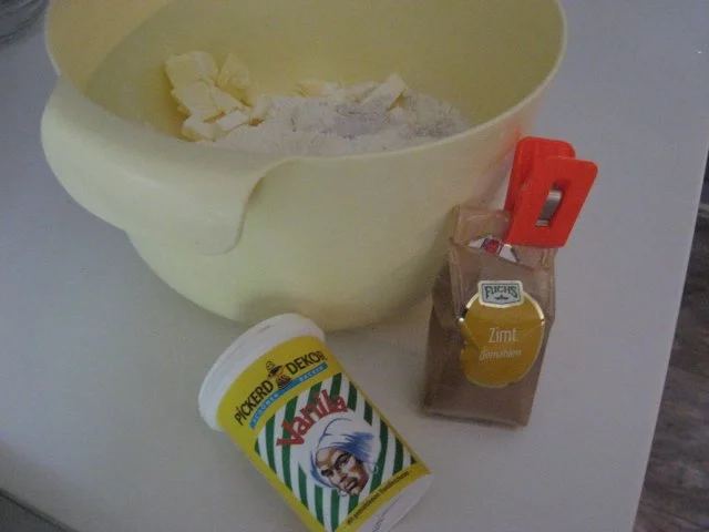 Rhabarber-Streuselkuchen mit Vanillepudding - Rezept - Bild Nr. 4