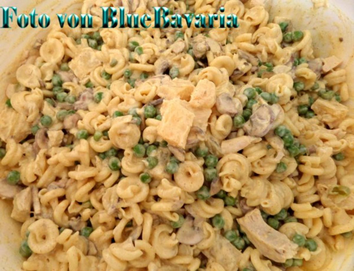 Party- oder Sommersalate: Nudelsalat 3 - Rezept Gesendet von BlueBavaria