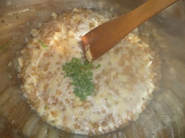 Rezept: Grammelschmalz mit Äpfeln und Zwiebeln Bild Nr. 5 Grammelschmalz mit Äpfeln und Zwiebeln - Rezept - Bild Nr. 5