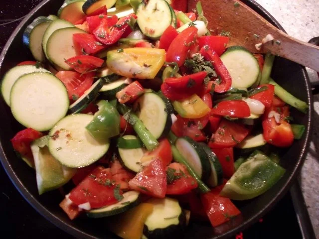 Ratatouille mit Scallops - Rezept - Bild Nr. 6