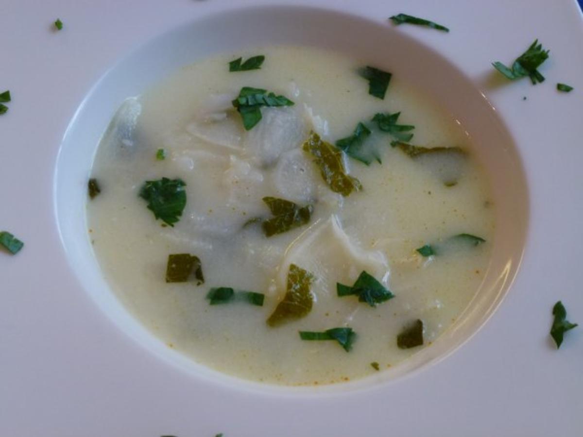 Radi-Suppe leicht scharf - Rezept