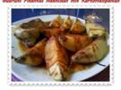 Geflügel: Pikantes Hähnchen mit Kartoffelspalten - Rezept