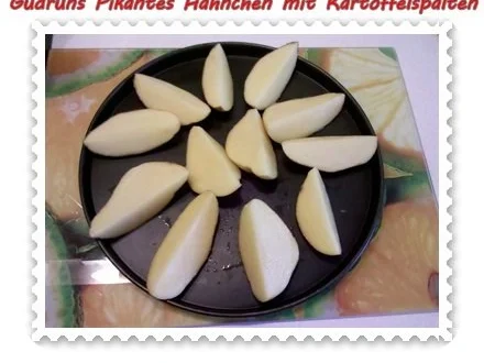 Geflügel: Pikantes Hähnchen mit Kartoffelspalten - Rezept - Bild Nr. 5