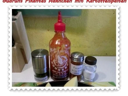 Geflügel: Pikantes Hähnchen mit Kartoffelspalten - Rezept - Bild Nr. 6