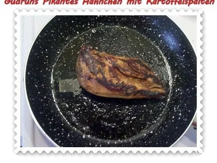 Geflügel: Pikantes Hähnchen mit Kartoffelspalten - Rezept - Bild Nr. 11