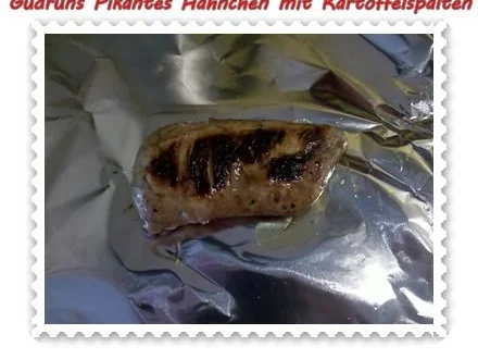 Geflügel: Pikantes Hähnchen mit Kartoffelspalten - Rezept - Bild Nr. 12