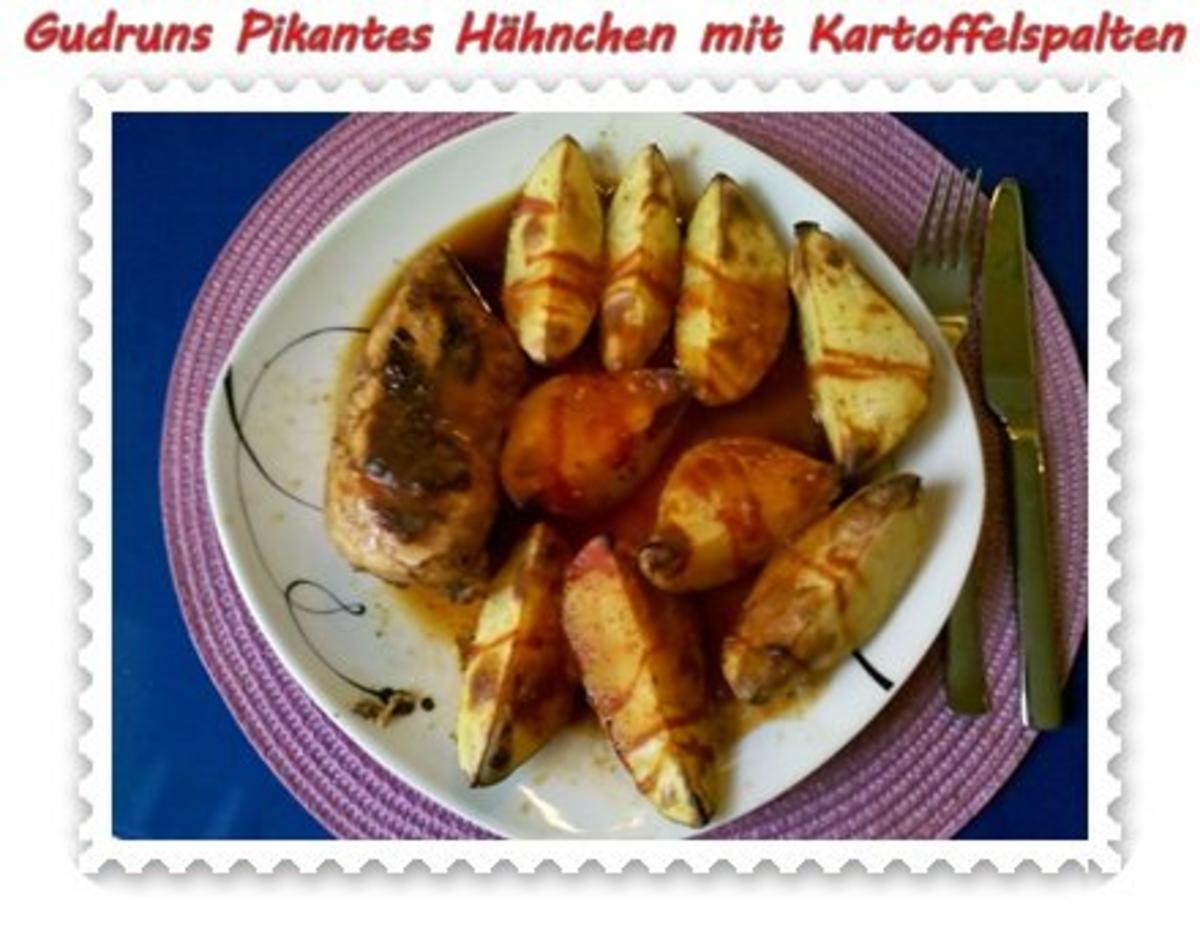 Geflügel: Pikantes Hähnchen mit Kartoffelspalten - Rezept - Bild Nr. 18