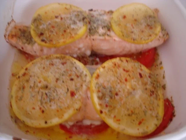 Rezept: Lachsfilet mit Spargel und Kartoffeln Bild Nr. 6 Lachsfilet mit Spargel und Kartoffeln - Rezept - Bild Nr. 6