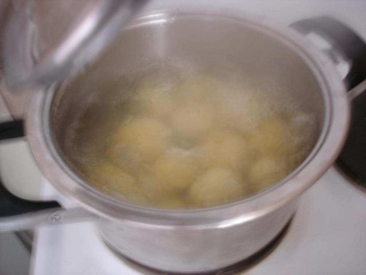 Lachsfilet mit Spargel und Kartoffeln - Rezept - Bild Nr. 9