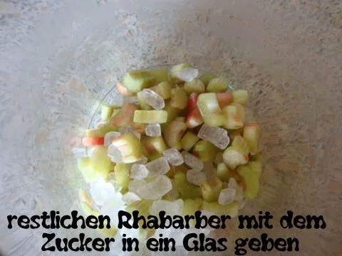 Rhabarber Likör - Rezept - Bild Nr. 4