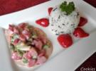 Grüner Spargel und rote Erdbeeren - ein Traumpaar  ... - Rezept