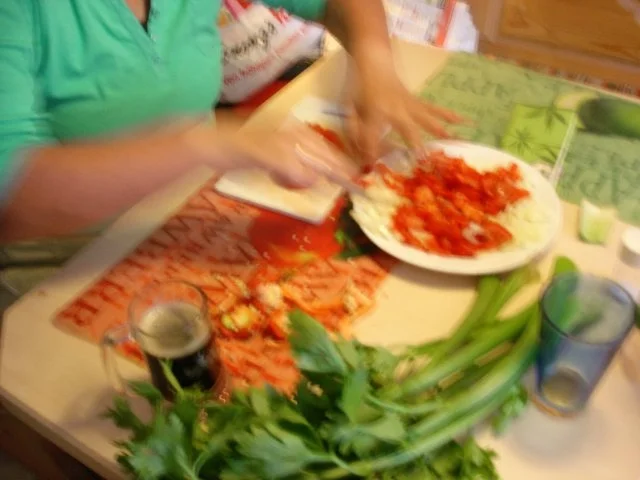 Regenbogenforelle auf Gemüsebett - Rezept - Bild Nr. 5