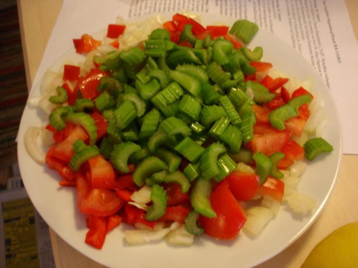 Regenbogenforelle auf Gemüsebett - Rezept - Bild Nr. 6