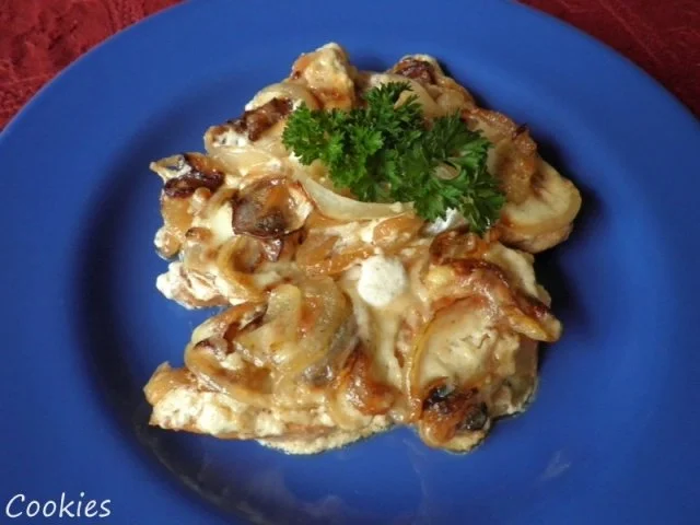 Hähnchen in Zwiebelsahne ... - Rezept - Bild Nr. 13