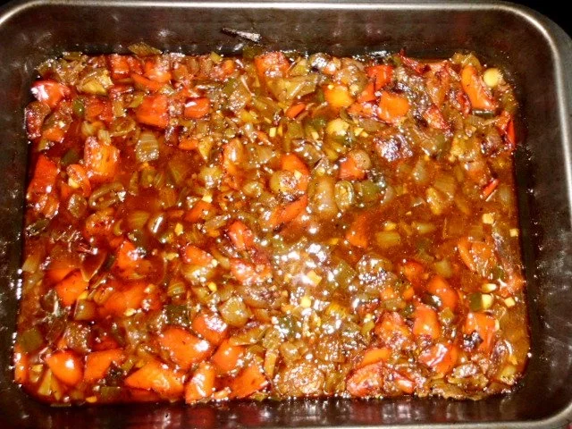 Hähnchenschenkel in einer scharfen Dilllrahmsauce, dazu Kartoffelpüree und Salat - Rezept - Bild Nr. 13