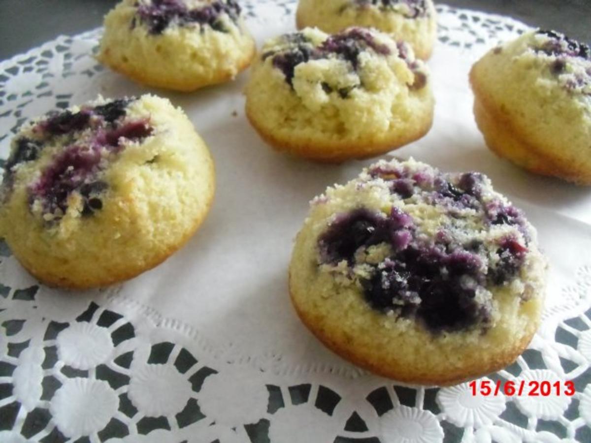Muffin mit Heidelbeeren - Rezept - Bild Nr. 2