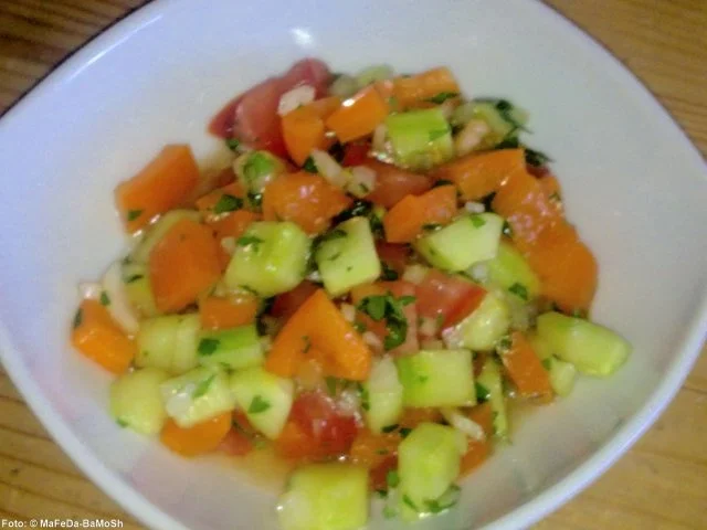 Bunter Gurkensalat - Rezept - Bild Nr. 2