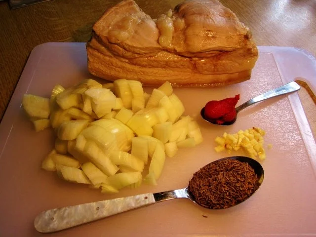 Schweinebauch mit knuspriger Schwarte - Rezept - Bild Nr. 3