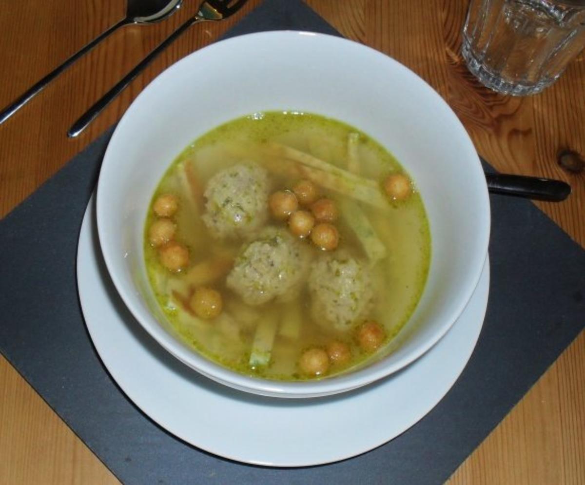 Bilder für Brätnockerl - Suppe - Rezept