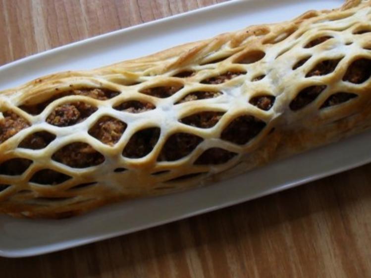 Apfel Nuss Strudel - einfach - 138 kcal/100g