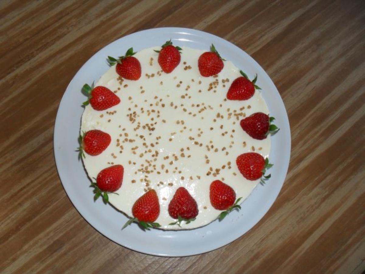 Erdbeer - Pudding - Tarte - Rezept