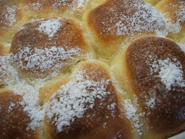 Rezept: Backen: Vanillebuchteln mit dicker Erdbeermilch Bild Nr. 5 Backen: Vanillebuchteln mit dicker Erdbeermilch - Rezept - Bild Nr. 5