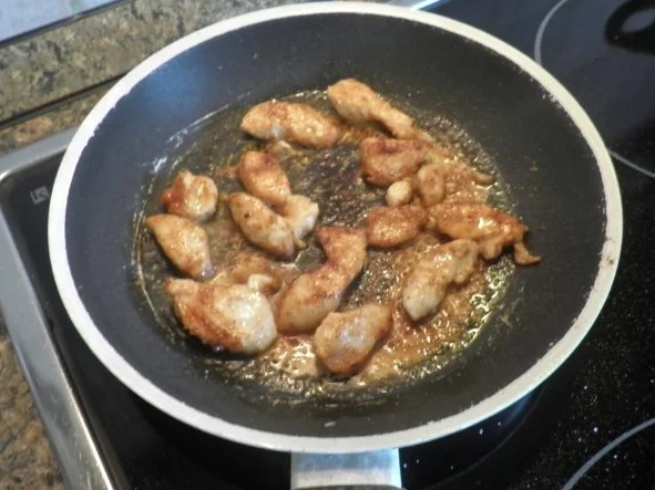 Grüner Spargel, Hähnchen und Nudeln ... - Rezept - Bild Nr. 8