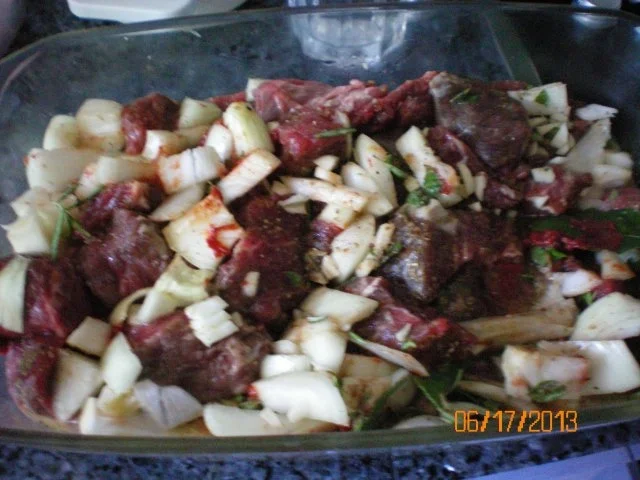 Rezept: Rindfleischtopf vom Gallowayrind mit Pasta Bild Nr. 5 Rindfleischtopf vom Gallowayrind mit Pasta - Rezept - Bild Nr. 5