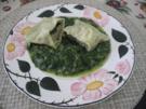 Maultaschen auf Spinat - Rezept