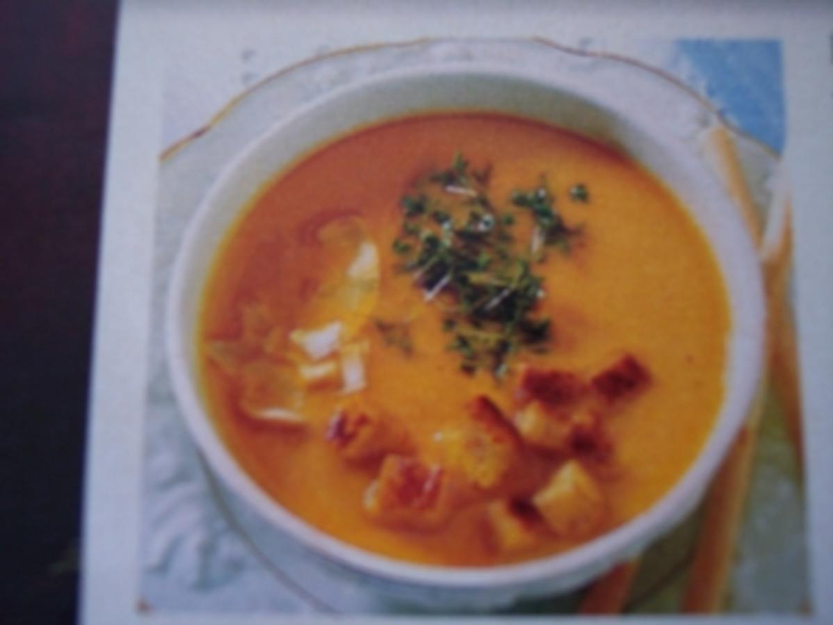 Möhren Kokos Suppe - einfach - 72 kcal/100g