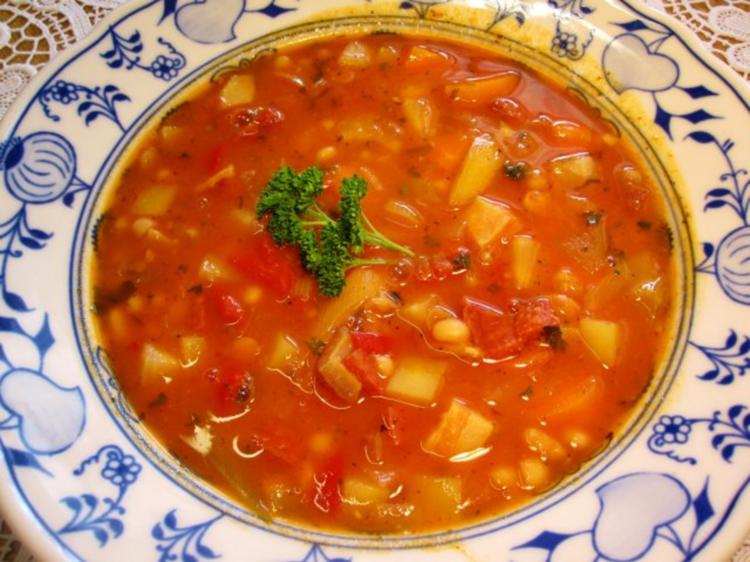 Serbische Bohnensuppe ... - Rezept mit Bild - kochbar.de