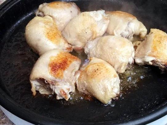 Rezept: Südafrikanisches Hühnchen " sehr scharf " mit rote Bohnen Reis Bild Nr. 4 Südafrikanisches Hühnchen " sehr scharf " mit rote Bohnen Reis - Rezept - Bild Nr. 4