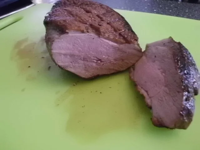 Entenbrustfilet mit grünen Bohnen und Rosmarinkartoffeln, dazu Dillrahmsauce - Rezept - Bild Nr. 12