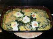 Eier im Spinatnest - Rezept