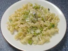 Lauchnudeln mit Speck - Rezept