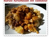 Salat: Kartoffelsalat mit Chilibohnen - Rezept