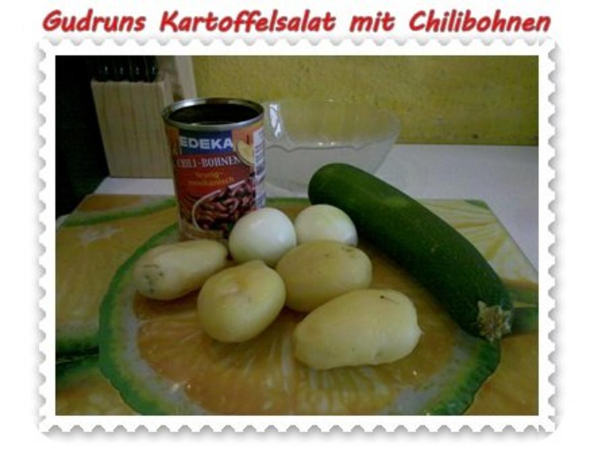 Salat: Kartoffelsalat mit Chilibohnen - Rezept - Bild Nr. 2