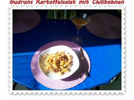 Rezept: Salat: Kartoffelsalat mit Chilibohnen Bild Nr. 6 Salat: Kartoffelsalat mit Chilibohnen - Rezept - Bild Nr. 6