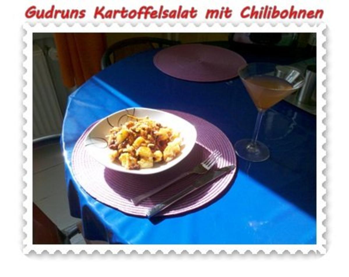 Salat: Kartoffelsalat mit Chilibohnen - Rezept - Bild Nr. 7