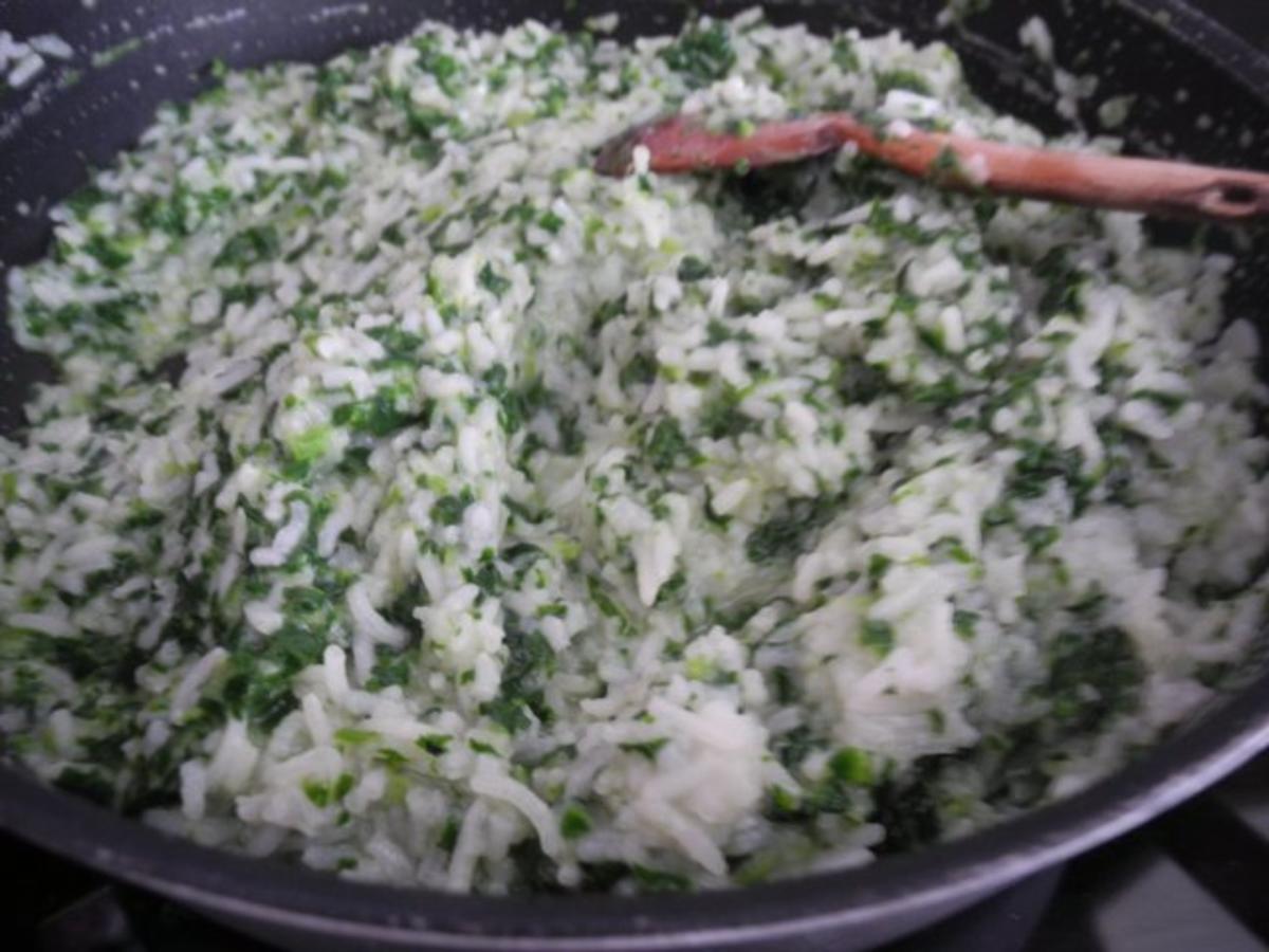 Reisgerichte : Reis - Spinat - Bällchen - Rezept - Bild Nr. 7