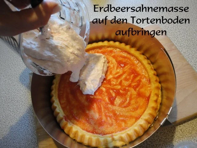 Erdbeer Frucht Creme Torte - Rezept - Bild Nr. 12