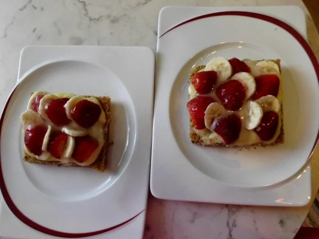 Rezept: Erdbeer-Bananen Kuchendessert Bild Nr. 19 Erdbeer-Bananen Kuchendessert - Rezept - Bild Nr. 19