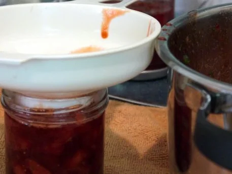 Rezept: Erdbeer-Minz-Marmelade Bild Nr. 9 Erdbeer-Minz-Marmelade - Rezept - Bild Nr. 9