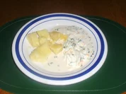 Schnittlauchsoße (Brieslabeies) - Rezept