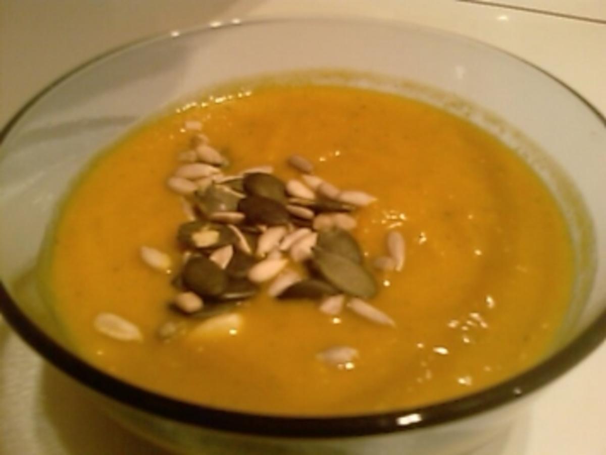 Karotten- Kerbel-Creme-Suppe - Rezept