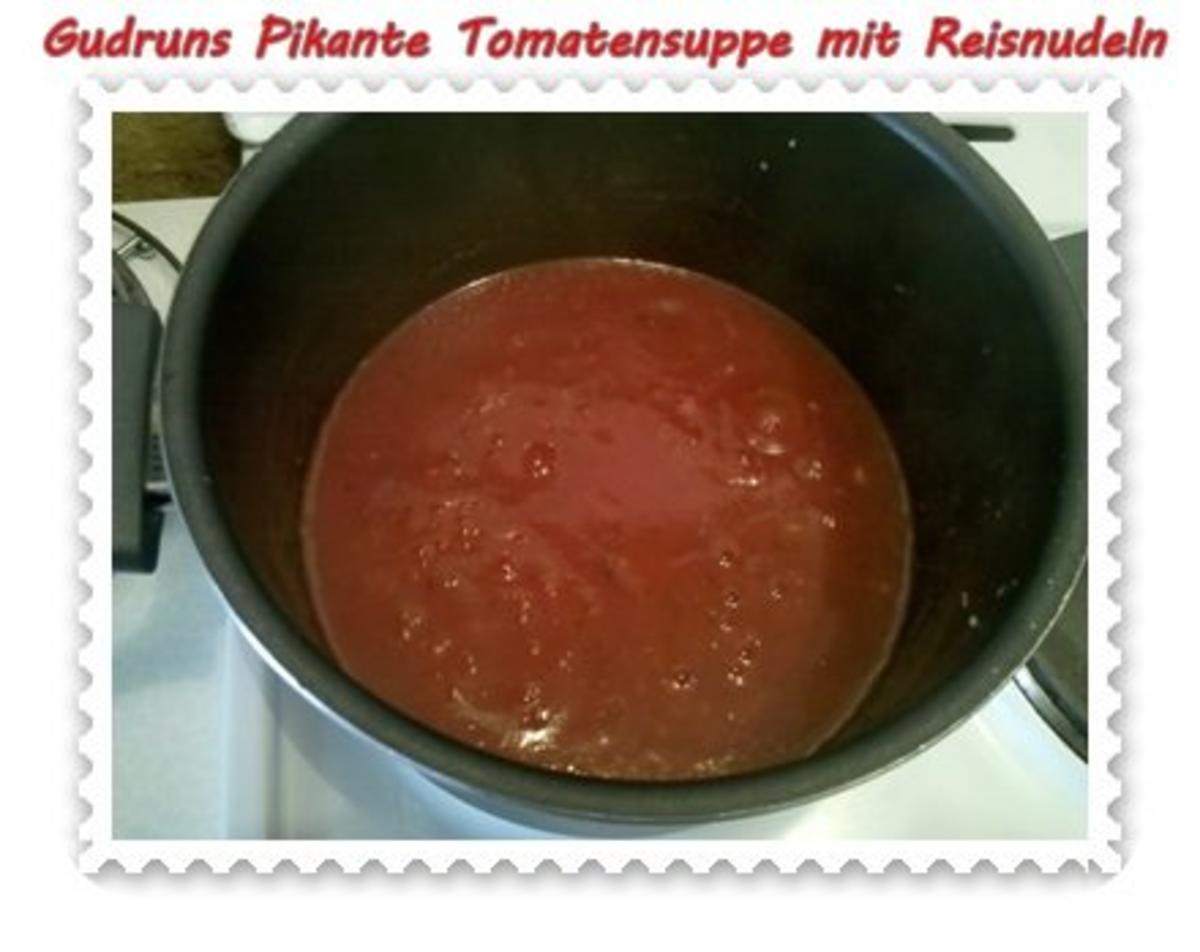 Suppe: Tomatensuppe mit Reisnudeln - Rezept - Bild Nr. 4